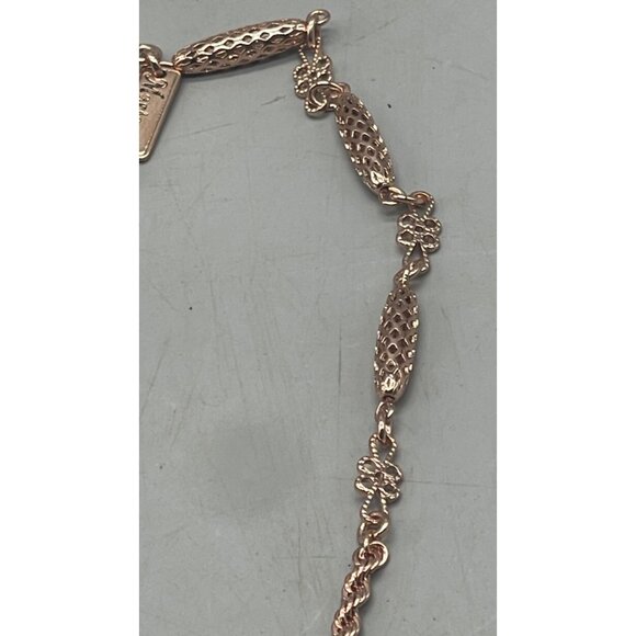 Mariana Gold-Tone Nautical Pendant Necklace Chain Starfish Key Charms READ NEW - Picture 5 of 7